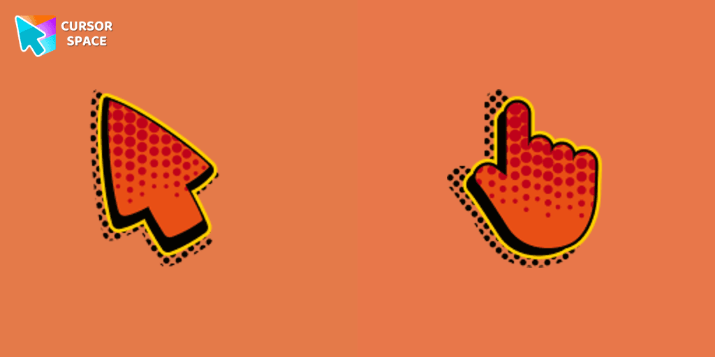 Comic cursor pack