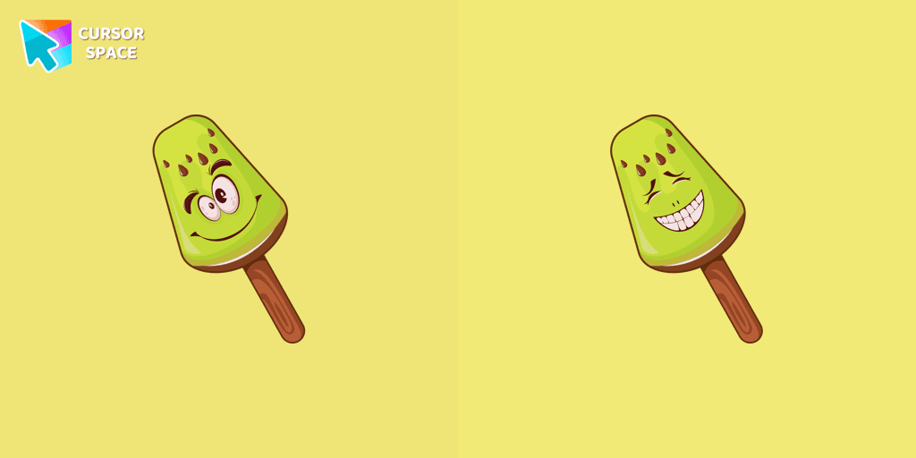 Kiwi Ice Cream cursor cursor pack